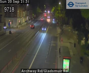 Archway Rd/Gladsmuir Rd VMS Sign 3/706