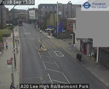 A20 Lee High Rd/Belmont Park East (A20 twds Lee Green)