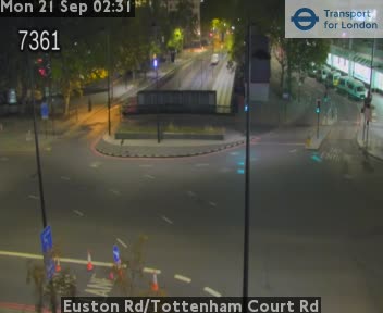 Euston Rd/Tottenham Court Rd Euston Underpass - East