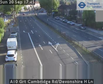 A10 Grt Cambridge Rd/Devonshire H Ln Zoom - White Hart Lane jct
