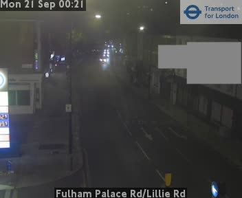 Fulham Palace Rd/Lillie Rd South (A219 twds Putney)