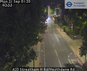 A23 Streatham H Rd/Heathdene Rd A23 N/B