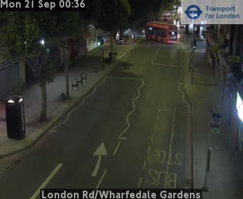 London Rd/Wharfedale Gardens North (A23 twds Streatham)
