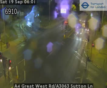 A4 Great West Rd/A3063 Sutton Ln VMS Sign 25/719