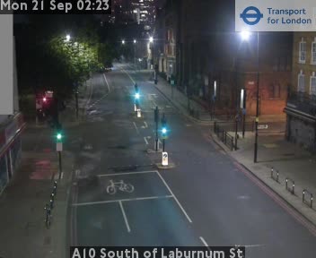 A10 South of Laburnum St Kingsland Rd N/B