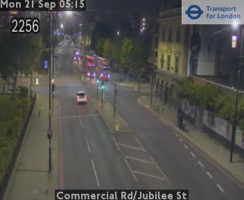 Commercial Rd/Jubilee St WEST-A13 Commercial Rd
