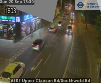 A107 Upper Clapton Rd/Southwold Rd NORTH - A107 Upper Clapton Road