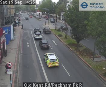 Old Kent Rd/Peckham Pk R Zoom - Canal Bridge Interchange