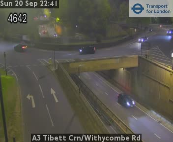A3 Tibett Crn/Withycombe Rd A23 North/East