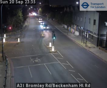 A21 Bromley Rd/Beckenham Hl Rd Zoom - Winlaton Rd jct