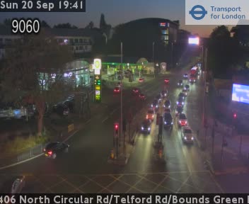 A406 North Circular Rd/Telford Rd/Bounds Green Rd A406 West