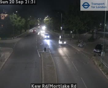 Kew Rd/Mortlake Rd Zoom - Kew Gardens Road jct