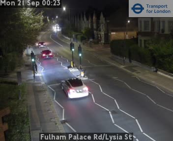 Fulham Palace Rd/Lysia St SOUTH - A219 twds Putney