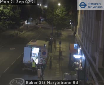 Baker St/ Marylebone Rd WEST-A501 Marylebone Rd