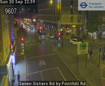 Seven Sisters Rd by Fonthill Rd Seven Sisters Rd Junction with Isledon Rd