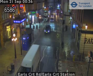 Earls Crt Rd/Earls Crt Station Zoom - Bramham Gardens jct