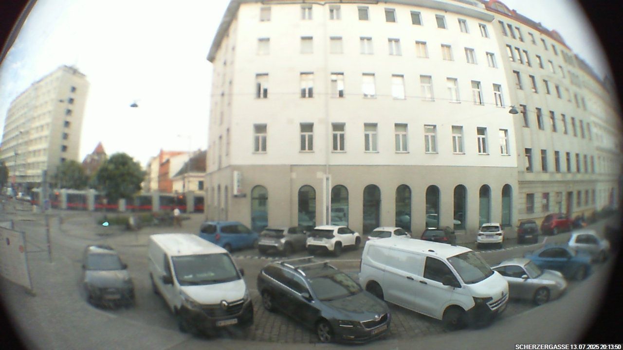 Vienna: Scherzer Alley - Taborstraße - Am Tabor - Nordwestbahn St