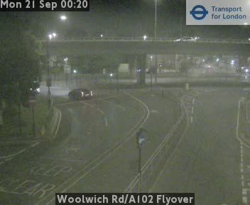 Woolwich Rd/A102 Flyover East (Roundabout underneath flyover)