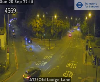 A23/Old Lodge Lane Old Lodge Lane overheight vehicles