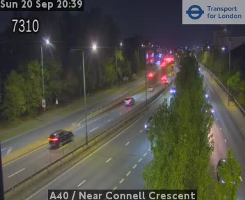 A40 / Near Connell Crescent Zoom - HL Tunnel