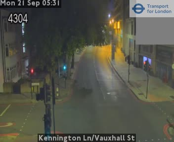 Kennington Ln/Vauxhall St EAST-Kennington Ln Jnc. Vauxhall St