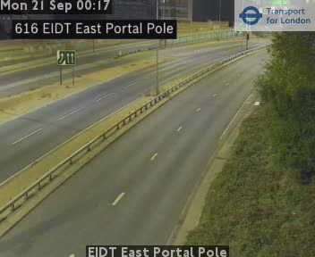 EIDT East Portal Pole North Facing
