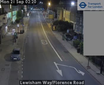 Lewisham Way/Florence Road Zoom - Tanners Hill jct