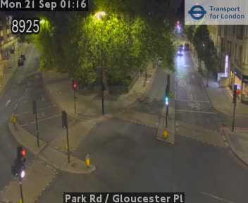 Park Rd / Gloucester Pl SOUTH-A41 Gloucester Place