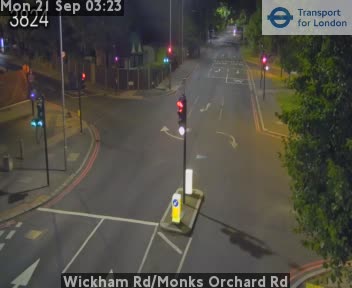 Wickham Rd/Monks Orchard Rd Bus Stand - Monks Orchard Rd