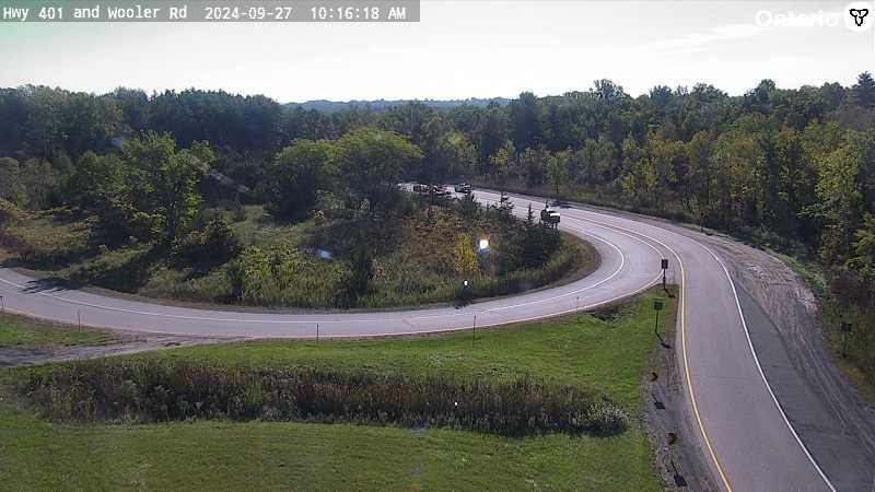 Trenton: Highway 401 at Wooler