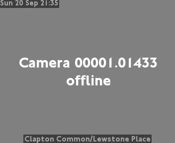 Clapton Common/Lewstone Place East (A107 twds Clapton)