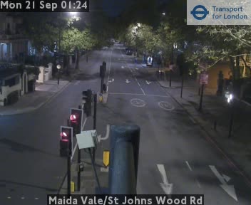 Maida Vale/St Johns Wood Rd Zoom - Sutherland Ave jct