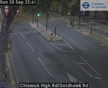 Chiswick High Rd/Goldhawk Rd Zoom west - Airdale Ave Jct