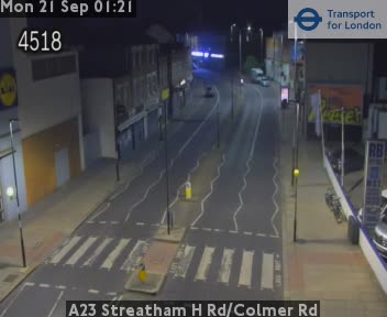 A23 Streatham H Rd/Colmer Rd South - A23 twds Norbury