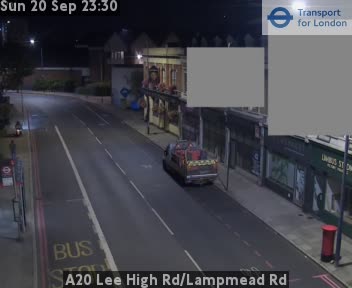 A20 Lee High Rd/Lampmead Rd EAST - A20 twds Lee Green