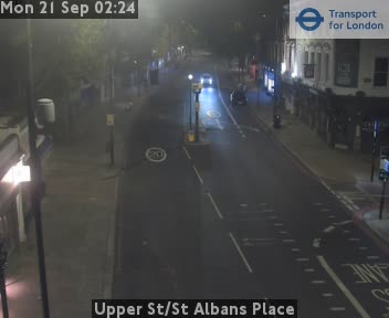 Upper St/St Albans Place North - Upper St