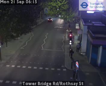 Tower Bridge Rd/Rothsay St Zoom - Long Lane jct Bermondsey St