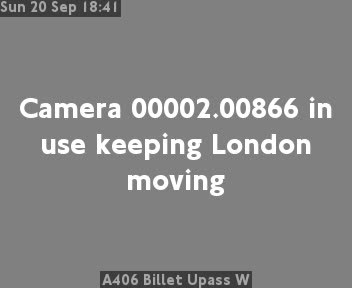 A406 Billet Upass W East Facing