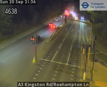 A3 Kingston Rd/Roehampton Ln West - A3 twds Kingston
