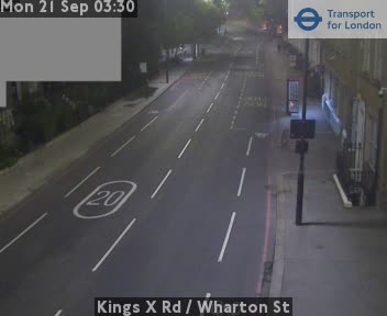 Kings X Rd / Wharton St Zoom - Acton Street jct