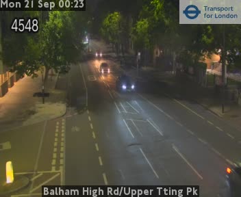Balham High Rd/Upper Tting Pk South - A24 Balham High Rd