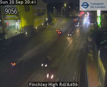 Finchley High Rd/A406 WEST - A406 twds Brent Cross