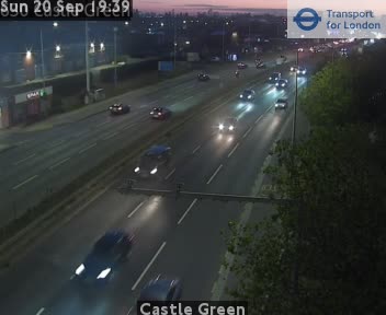 Castle Green VMS sign 16/708