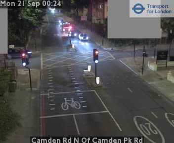 Camden Rd N Of Camden Pk Rd Zoom south - Sandall Rd jct
