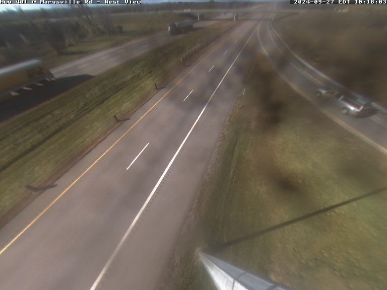 Tyendinaga: Highway 401 at CR 15 (Marysville)