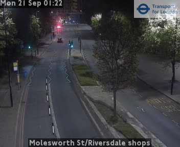 Molesworth St/Riversdale shops Loampit Vale Gyratory south-side - zoom