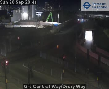 Grt Central Way/Drury Way Zoom - Gt Centrwal Way A406 underpass