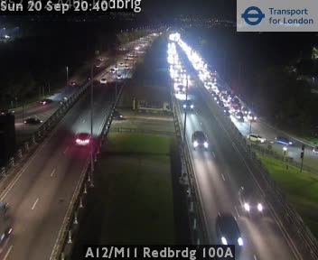A12/M11 Redbrdg 100A North (Home)