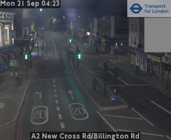 A2 New Cross Rd/Billington Rd SOUTH-A2 New Cross Rd