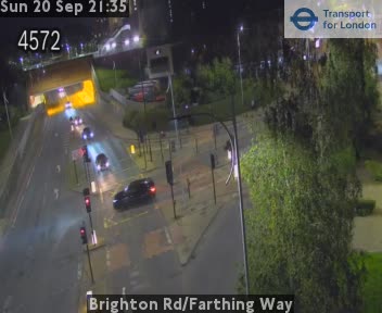 Brighton Rd/Farthing Way South - Coulsdon Bypass and town centre